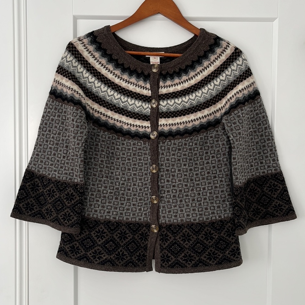 Sundance Lambswool Fair Isle Cardigan